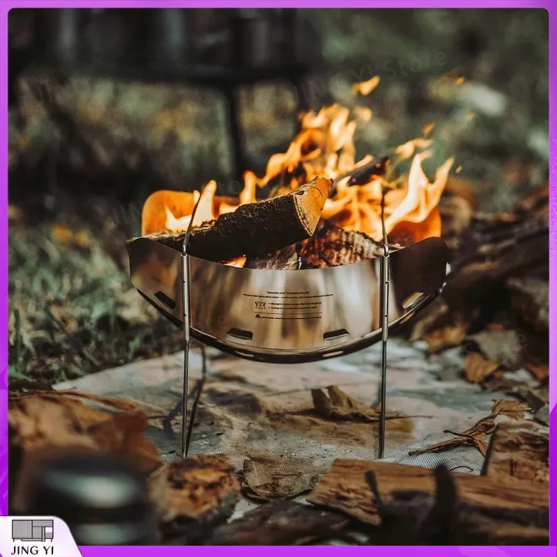 Camping Cooking Fire Stove - Ultralight Foldable Camping Stove Portable Wood