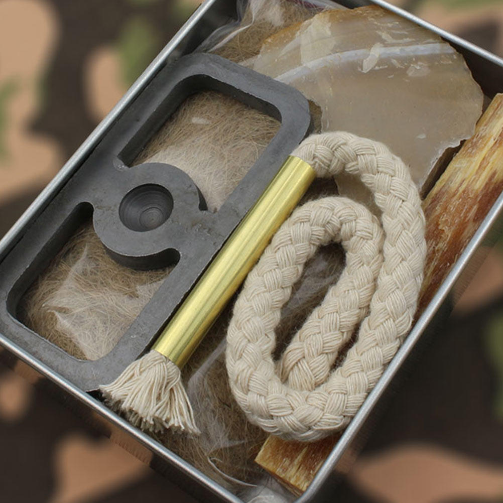 Camping Cooking Fire - 1Set Fire Starter Cotton Rope Set