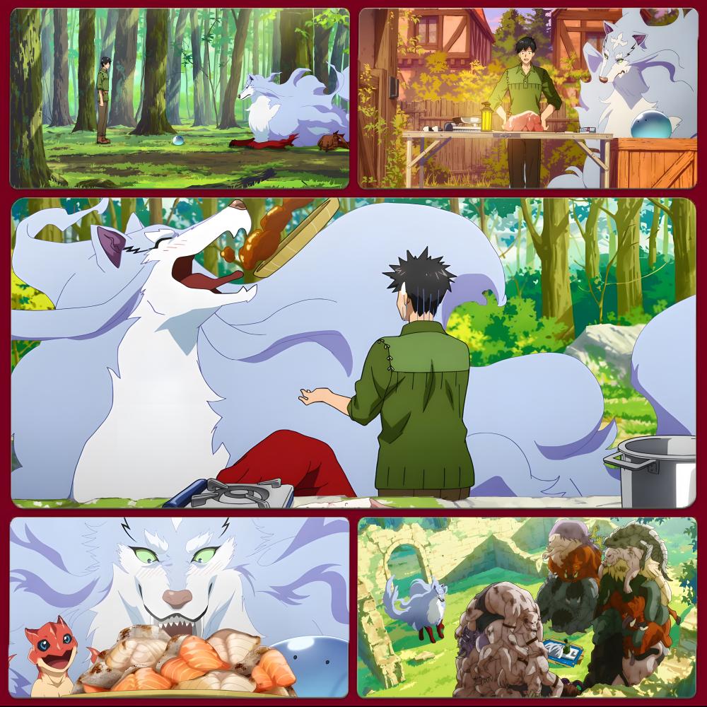Campfire Cooking With My Absurd Skill - Campfire Cooking in Another World with