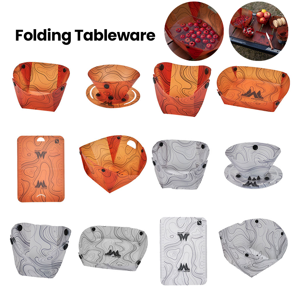 Camping Cooking Lightweight - Outdoor Lightweight Folding Tableware Portable Bowl