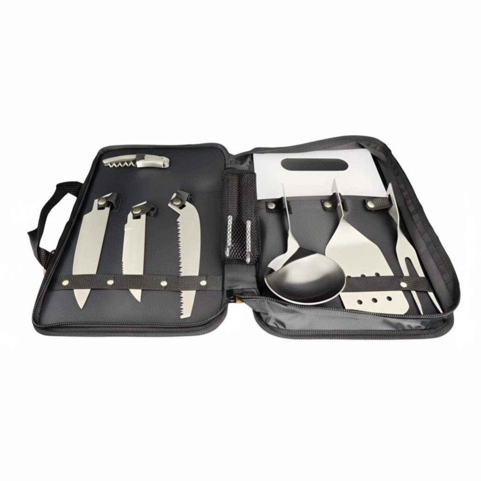 Camping Cooking Utensil Set - Outdoor Cooking Utensil Set, Portable Stainless