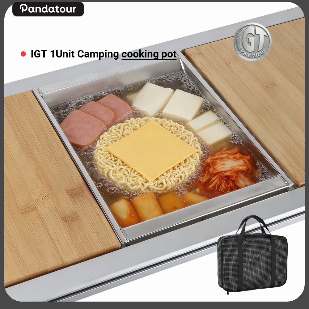 Camping Cooking Can - Pandatour Camping IGT Unit Oden Pot