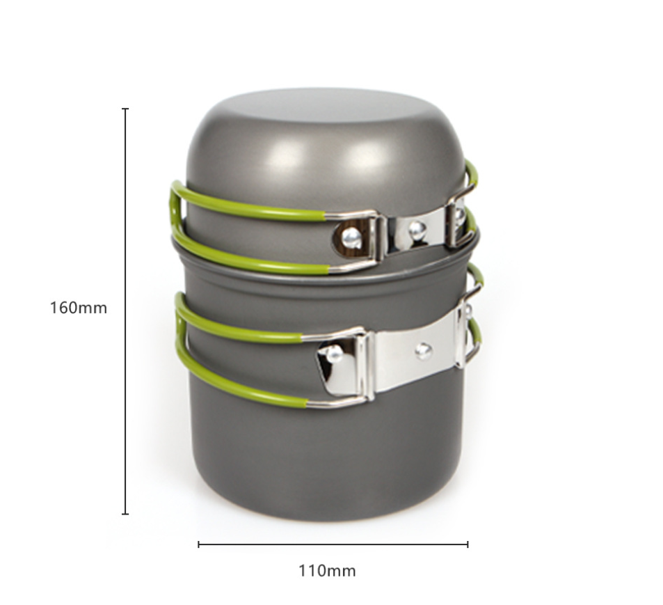 Ultralight Camping Pot Set: Ca - Camping Cooking Can ulasan dan harga