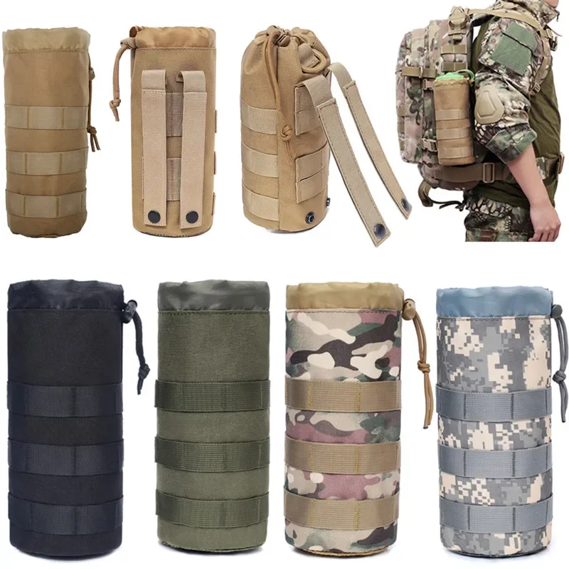 Tactical Molle Water Bottle Ba - Camping Cooking Can ulasan dan harga
