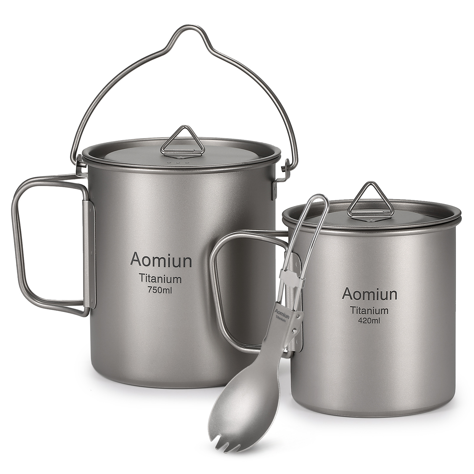 Lightweight Titanium 3 Pieces  - Camp Spork Set ulasan dan harga