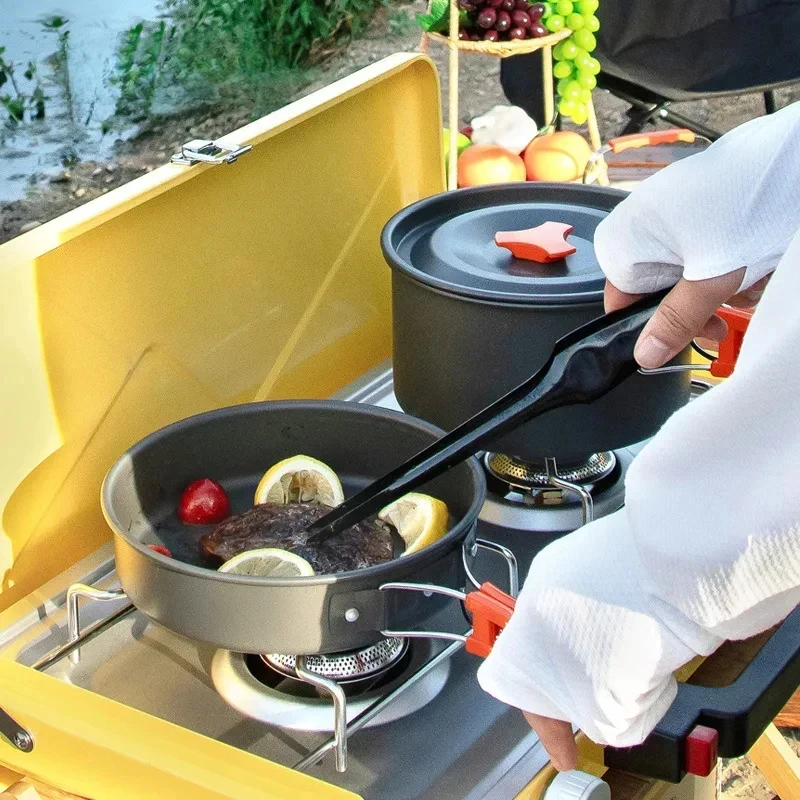 Ultralight Aluminium Camping P - Camping Cooking Pack ulasan dan harga