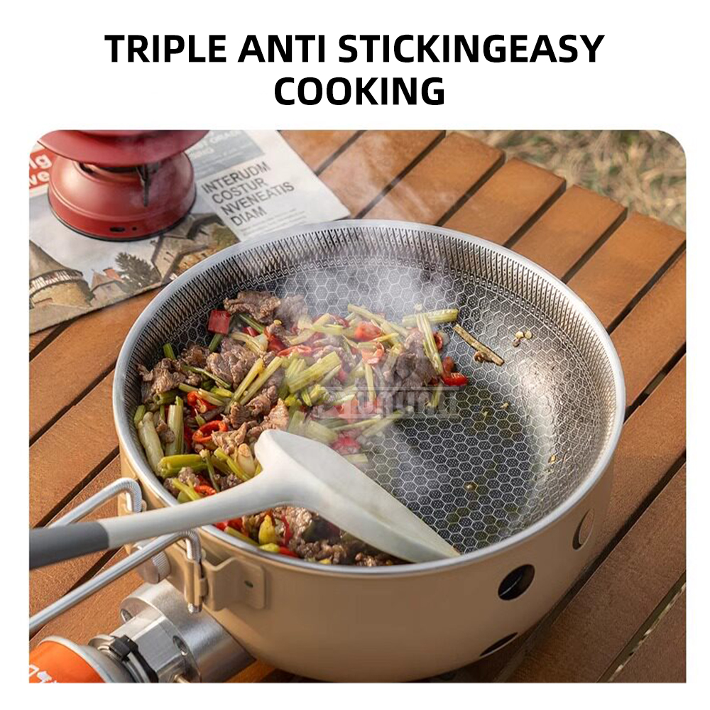 2027 Outdoor portable cassette - Camping Cooking One Pot ulasan dan harga