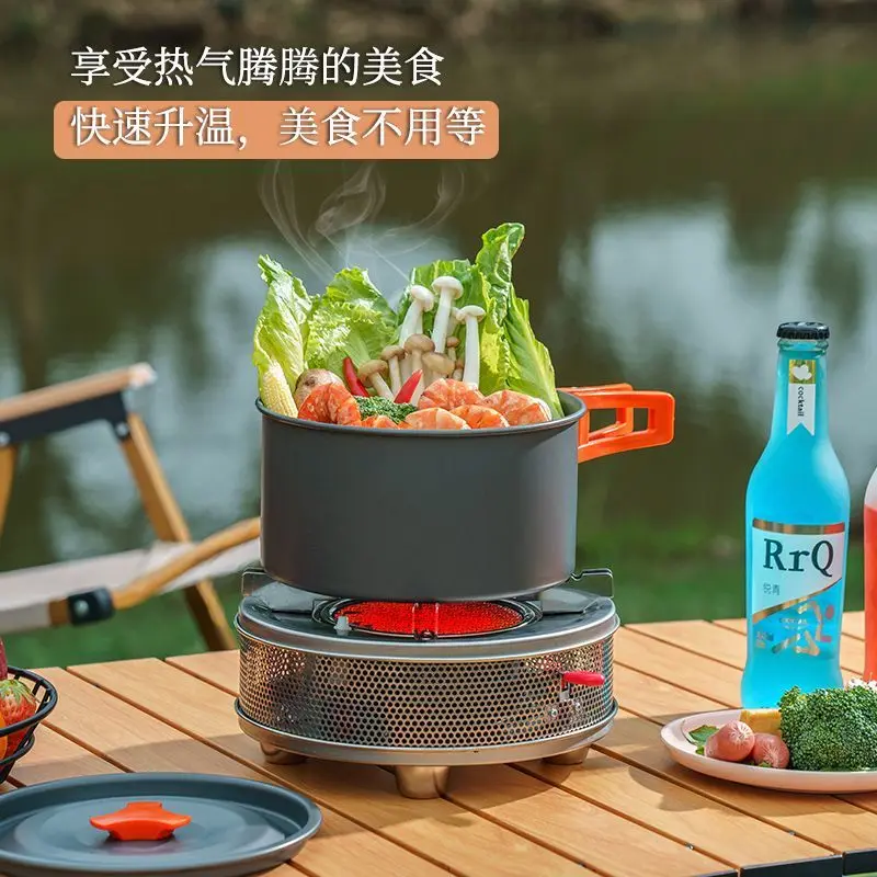 Portable Outdoor Camping Stove - Camping Cooking Fire Stove ulasan dan harga