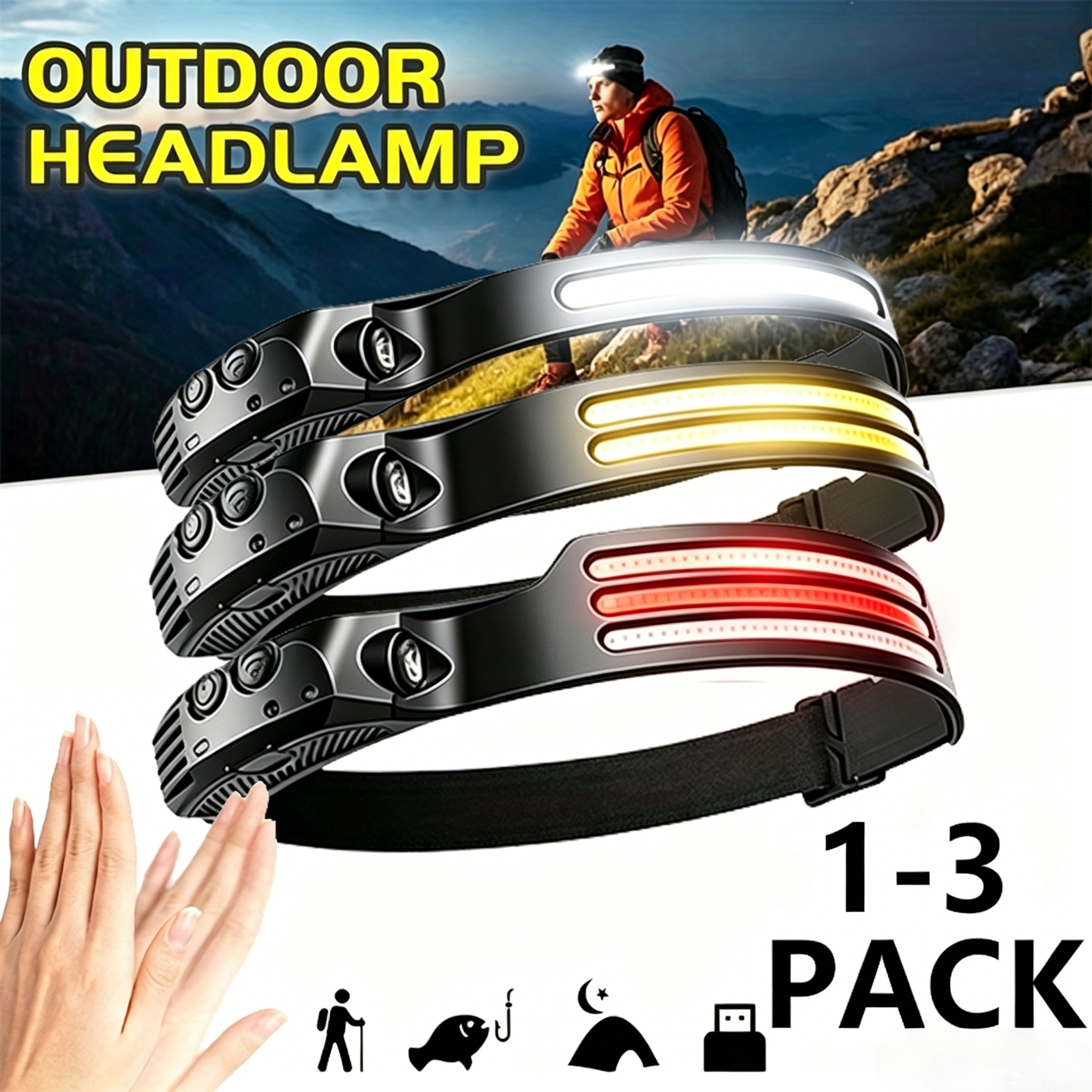 Super Bright Motion Sensor LED - Camping Cooking Fish ulasan dan harga