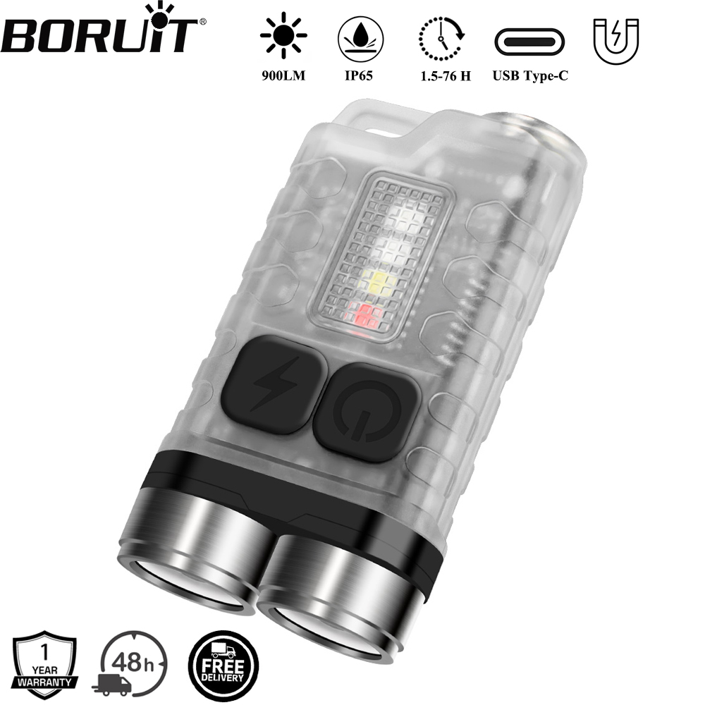 BORUiT V3 LED Keychain Portabl - Camping Cooking Fish ulasan dan harga