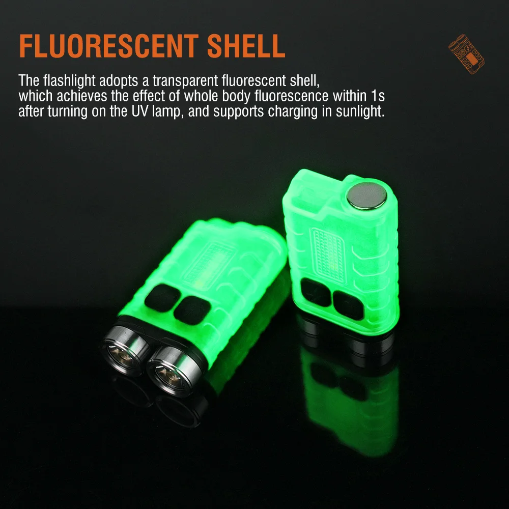 BORUiT V3 LED Keychain Portabl - Camping Cooking Fish ulasan dan harga