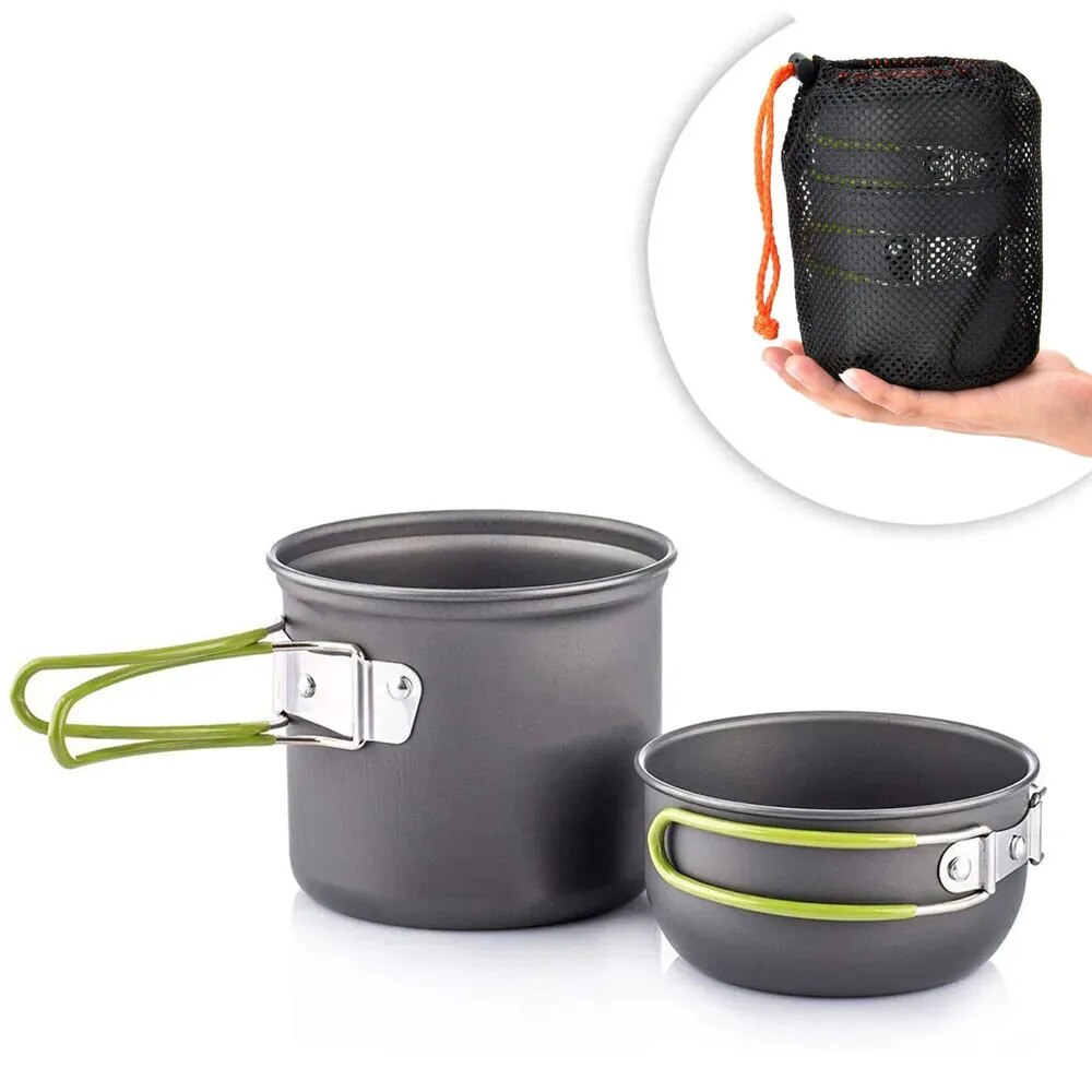 Camping Cookware Mess Kit Ultr - Camping Cooking Roll ulasan dan harga