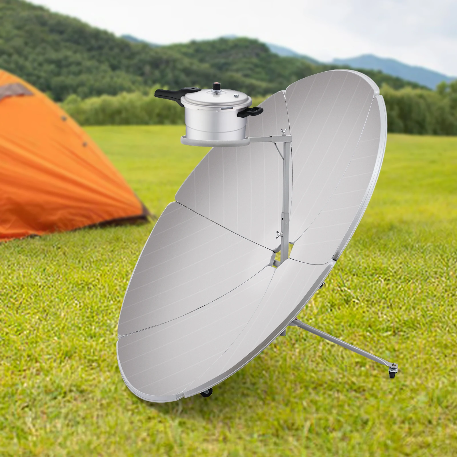 NEWEST Portable Solar Cooker,  - Solar Oven Camp ulasan dan harga