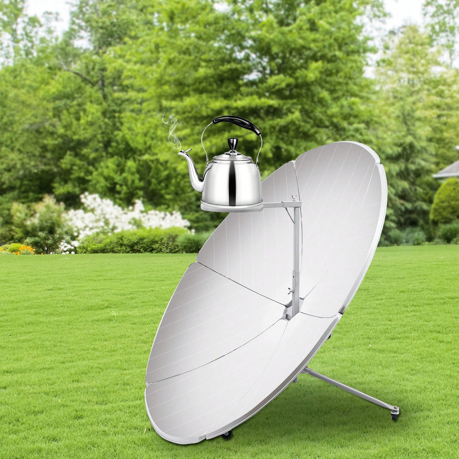 Solar Cooker 59.05inch Parabol - Solar Oven Camp ulasan dan harga