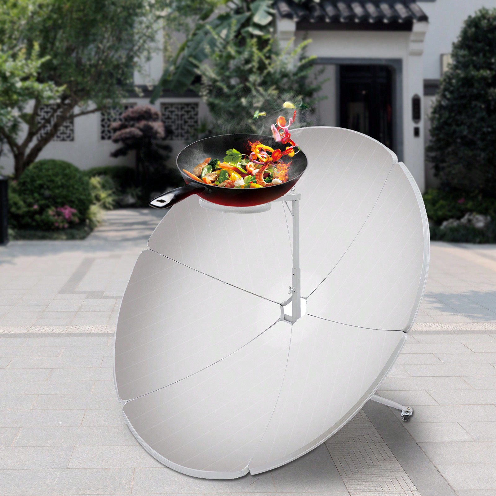 Solar Cooker 59.05inch Parabol - Solar Oven Camp ulasan dan harga