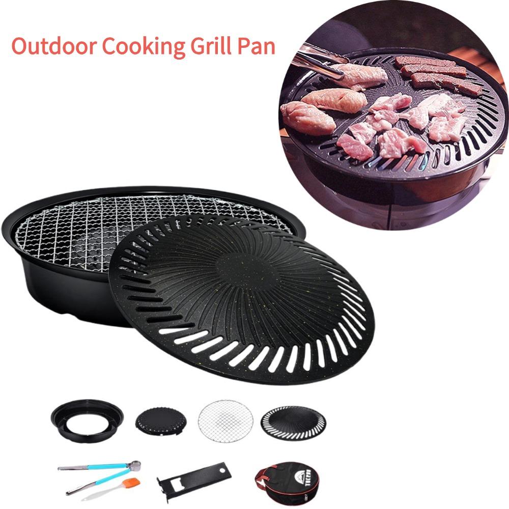 Korean Smokeless Barbecue Gril - Camping Cooking Fuel ulasan dan harga