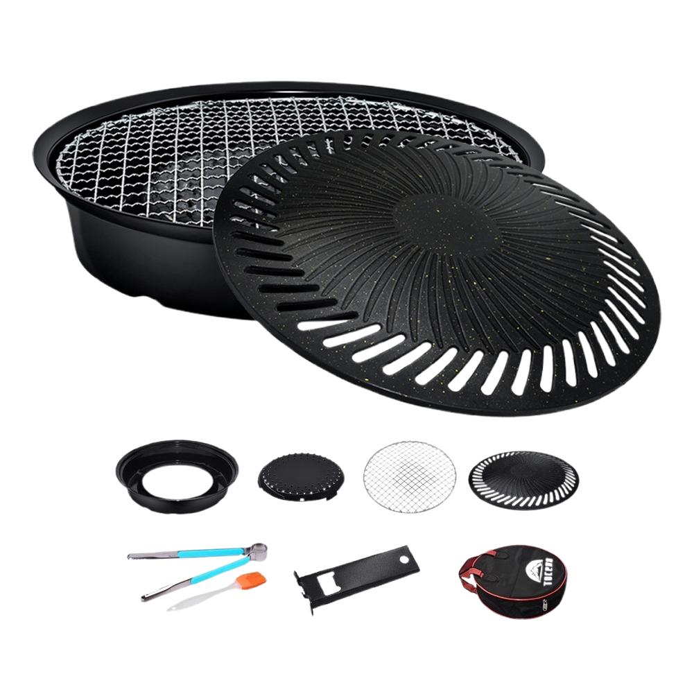 Korean Smokeless Barbecue Gril - Camping Cooking Fuel ulasan dan harga