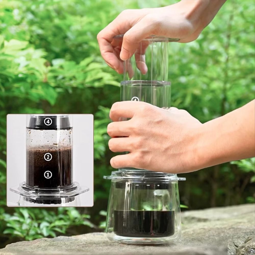 Portable Coffee Kettle French  - Camping Cooking Can ulasan dan harga
