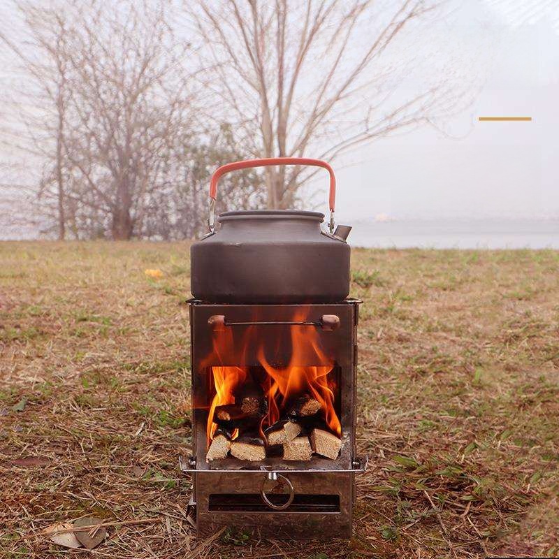 Portable Outdoor Camping BBQ S - Camping Cooking Fire Stove ulasan dan harga
