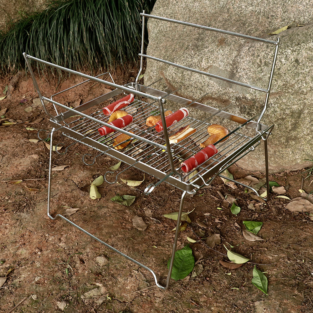 Folding Barbecue Grill Camping - Camp Grill Portable Folding ulasan dan harga