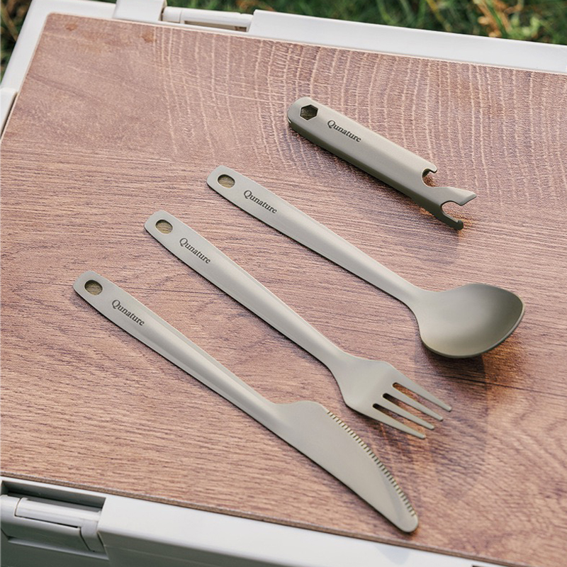 Camping Titanium Spork Spoon O - Camp Spork Set ulasan dan harga