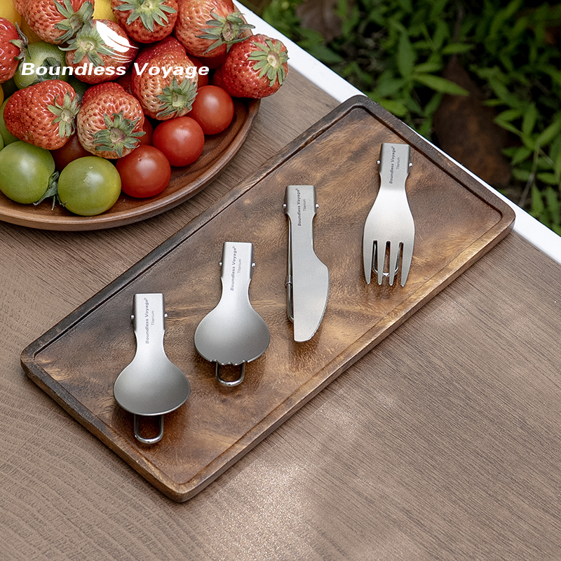Boundless Voyage Titanium Fold - Camp Spork Set ulasan dan harga