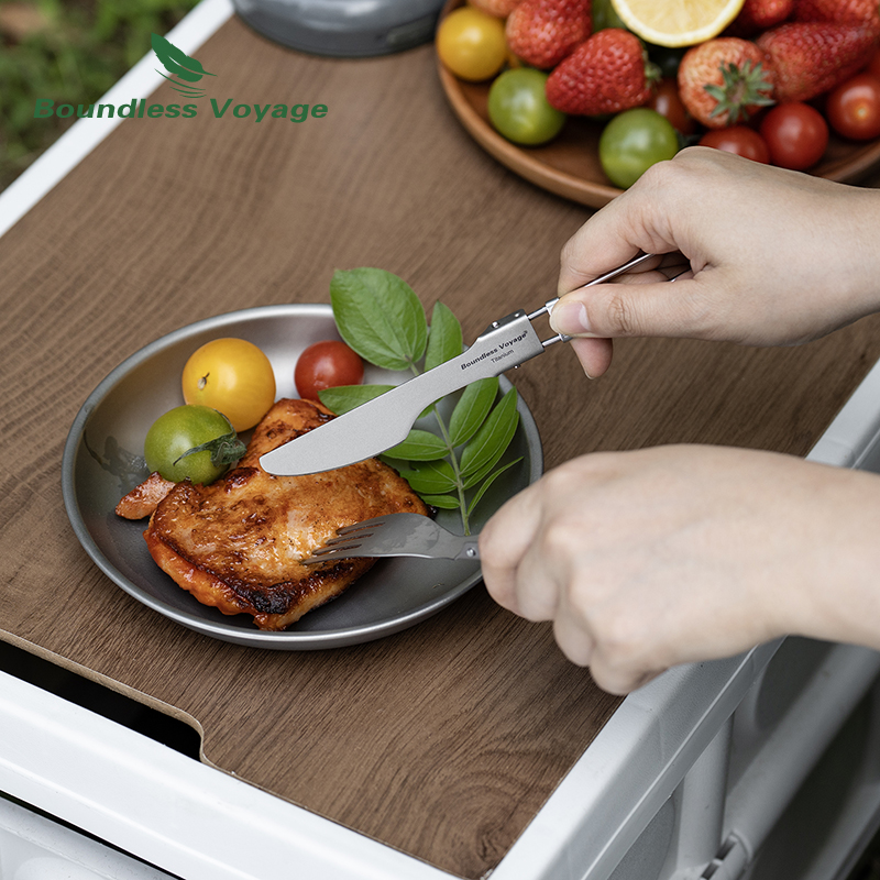 Boundless Voyage Titanium Fold - Camp Spork Set ulasan dan harga
