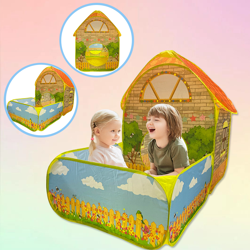 Play Tent Toys Ball Pool For C - Campfire Cooking In Another World ulasan dan harga