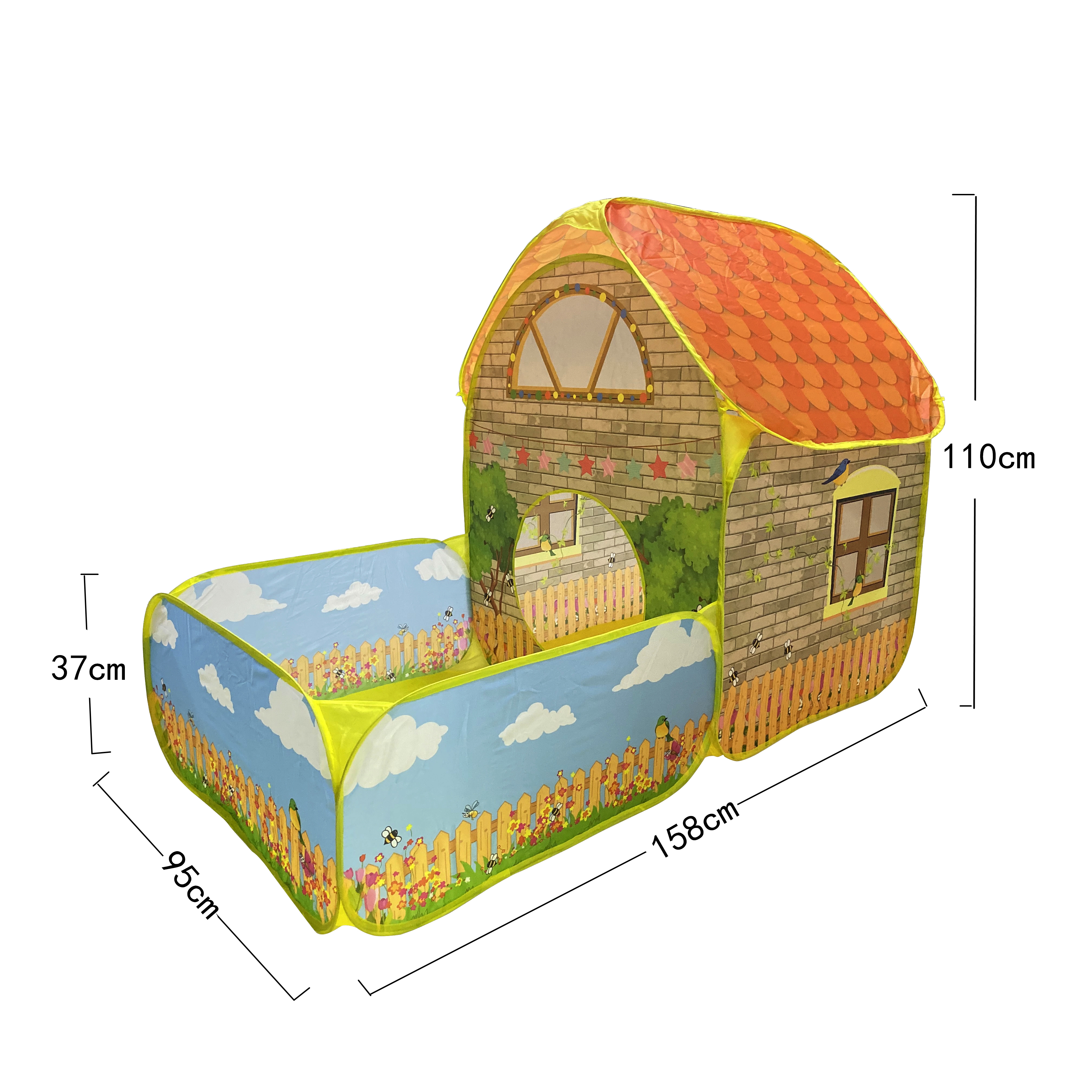 Play Tent Toys Ball Pool For C - Campfire Cooking In Another World ulasan dan harga