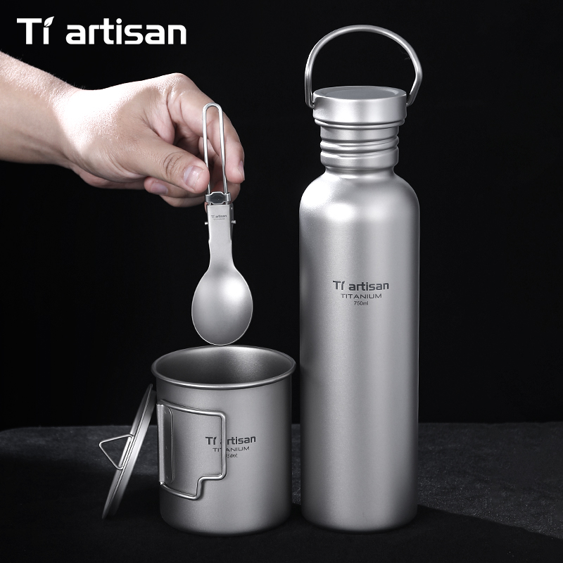 Tiartisan Titanium Cookware 3- - Camping Cooking Lightweight ulasan dan harga