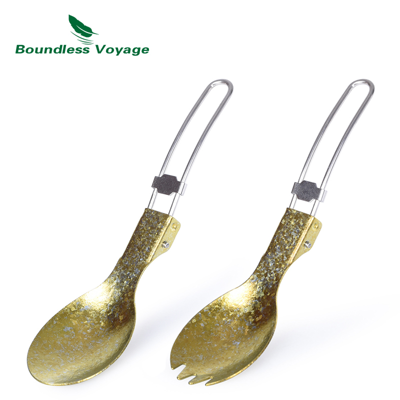 Titanium Camping Tableware Por - Camp Spork Set ulasan dan harga