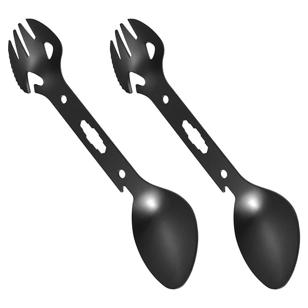 2Pcs Camping Spork Bottle Open - Camp Spork Set ulasan dan harga