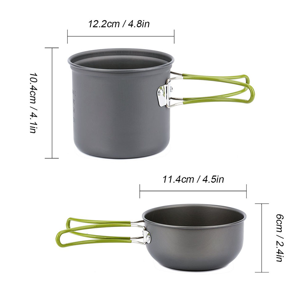 Ultralight Camping Pots Cookwa - Camping Cooking Roll ulasan dan harga