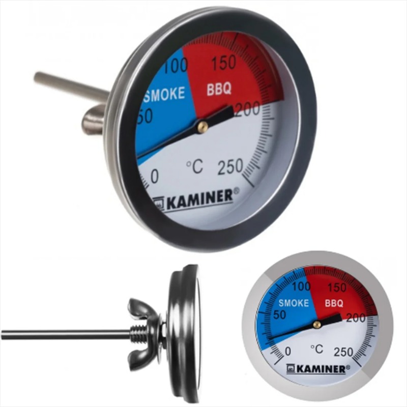 Stainless Steel BBQ Grill Ther - Meat Thermometer Camp ulasan dan harga