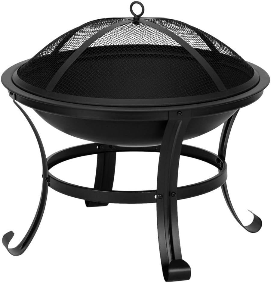 BBQ Grill Outdoor Wood Burning - Camping Cooking Fire Stove ulasan dan harga