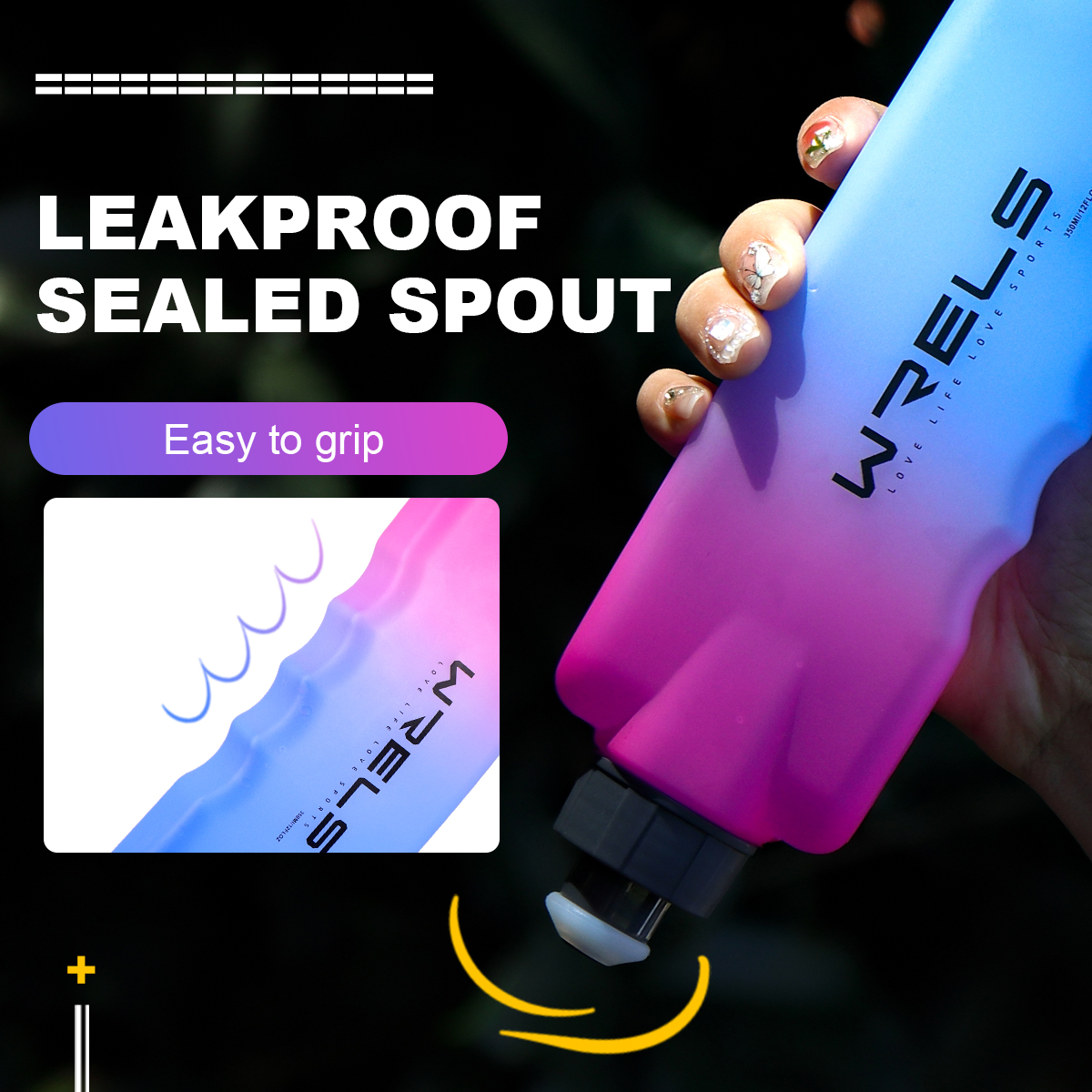 WRELS Sport Water Bottle Mater - Camping Cooking Can ulasan dan harga