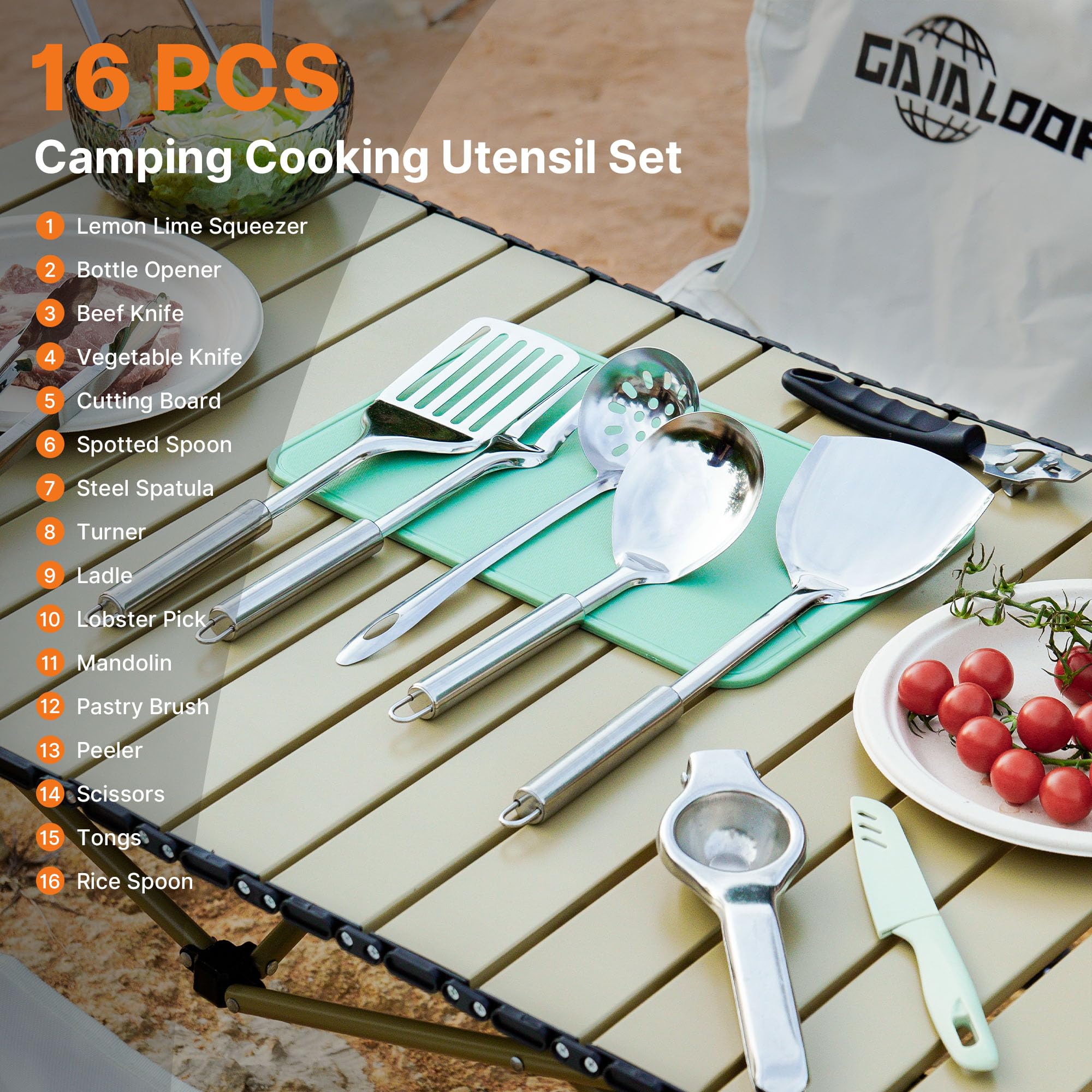 Camping Cooking Utensils Set C - Camping Cooking Utensil Set ulasan dan harga