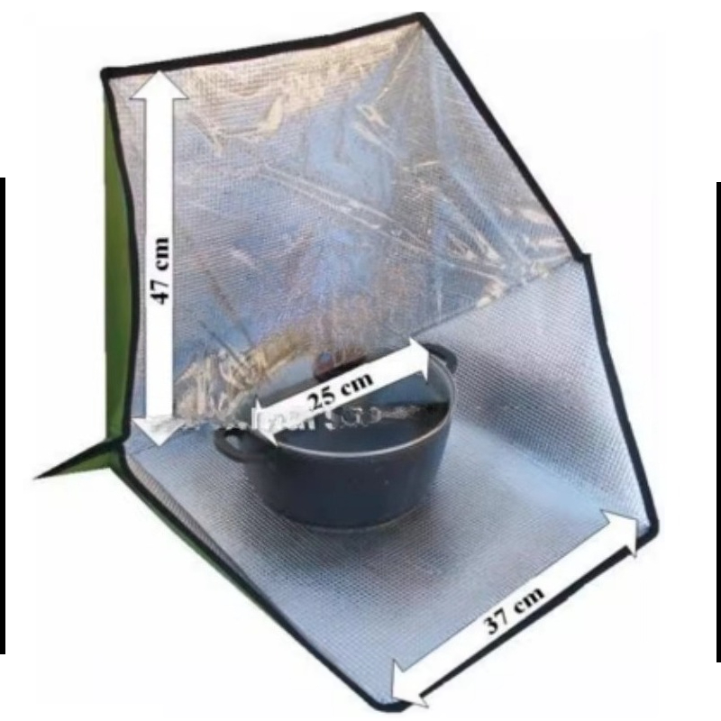 Portable Solar Oven Bag Cooker - Solar Oven Camp ulasan dan harga