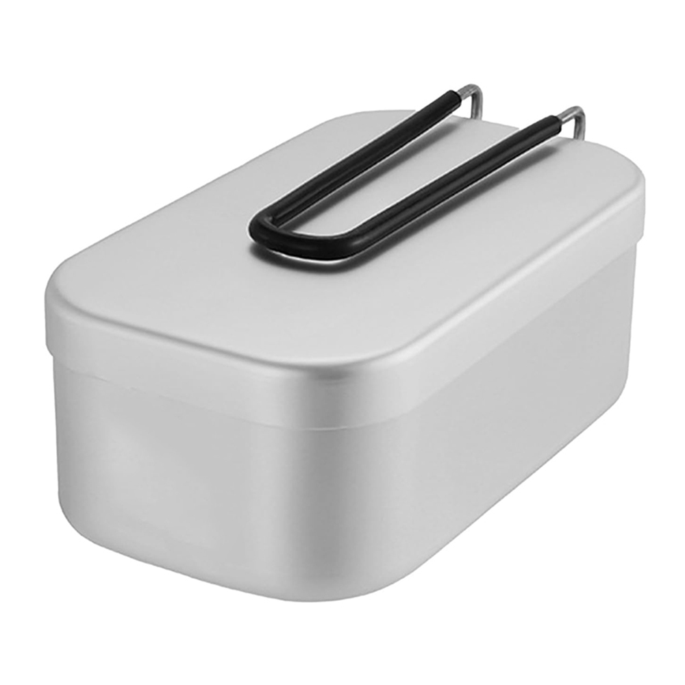 800ML Aluminum Lunch Boxes Out - Camping Cooking Roll ulasan dan harga