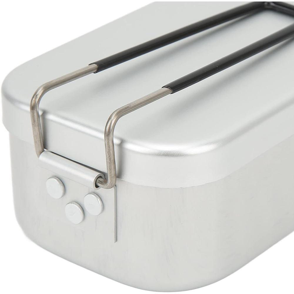 800ML Aluminum Lunch Boxes Out - Camping Cooking Roll ulasan dan harga