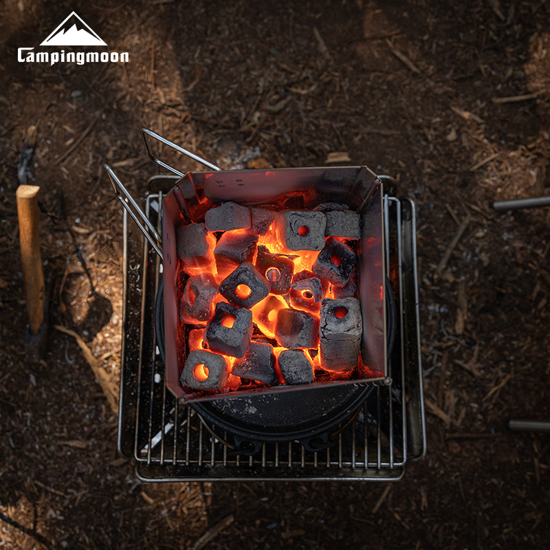 MT-18 Stainless Steel Hiking F - Camp Grill Portable Folding ulasan dan harga