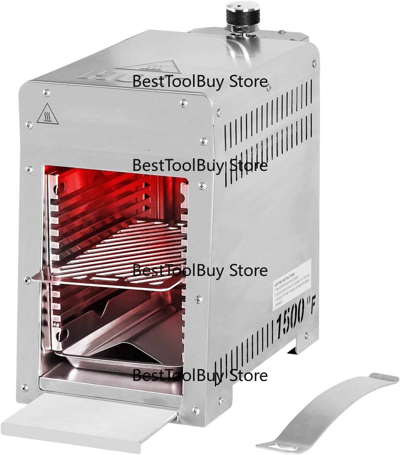 Stainless Steel Propane Grill  - Camping Cooking Broiler ulasan dan harga