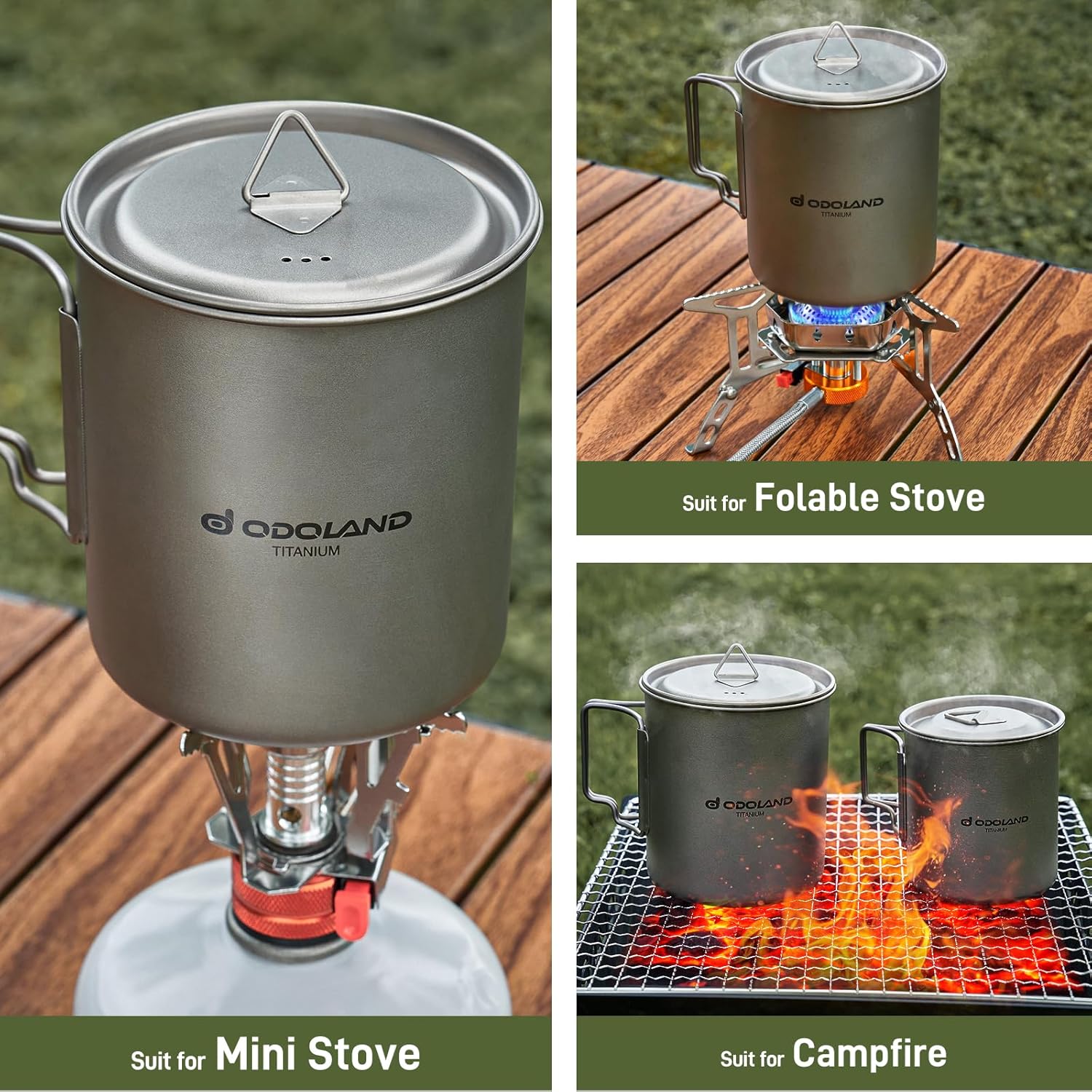 Lightweight Titanium Camping P - Camp Spork Set ulasan dan harga