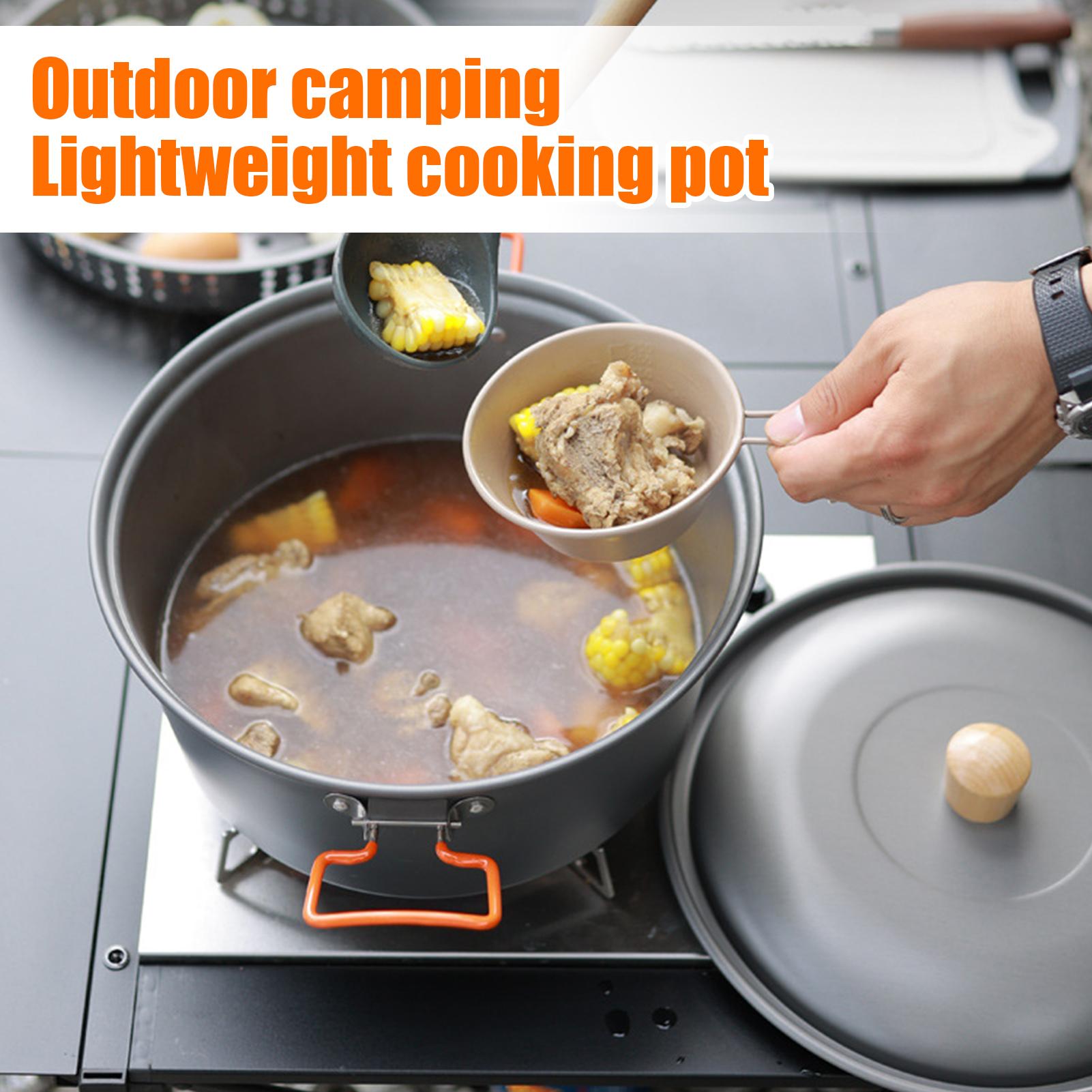 7.5L Portable Camping Steamer  - Camping Cooking Set With Kettle ulasan dan harga