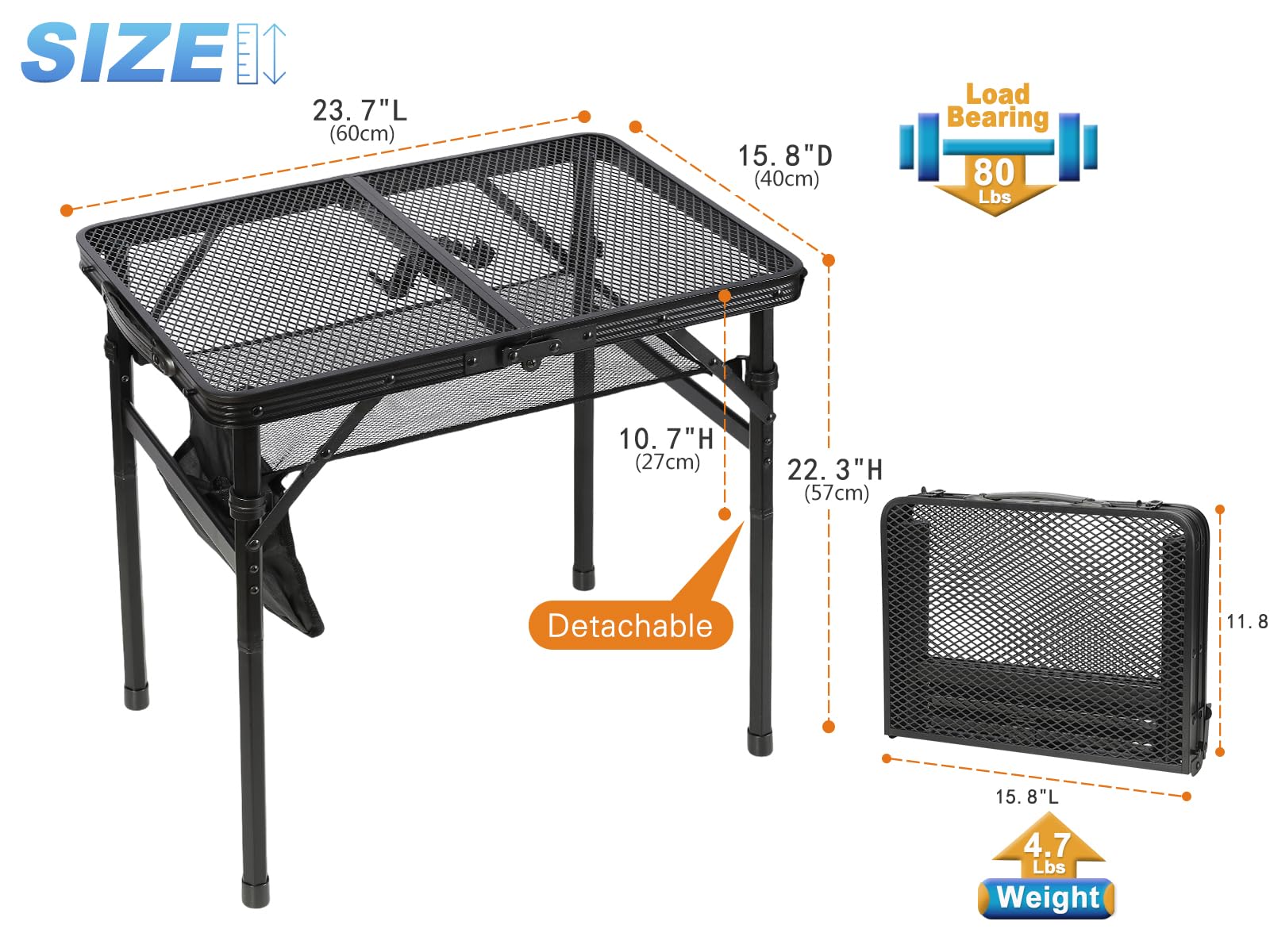 Portable Folding Mesh Grill Ta - Camp Grill Portable Folding ulasan dan harga