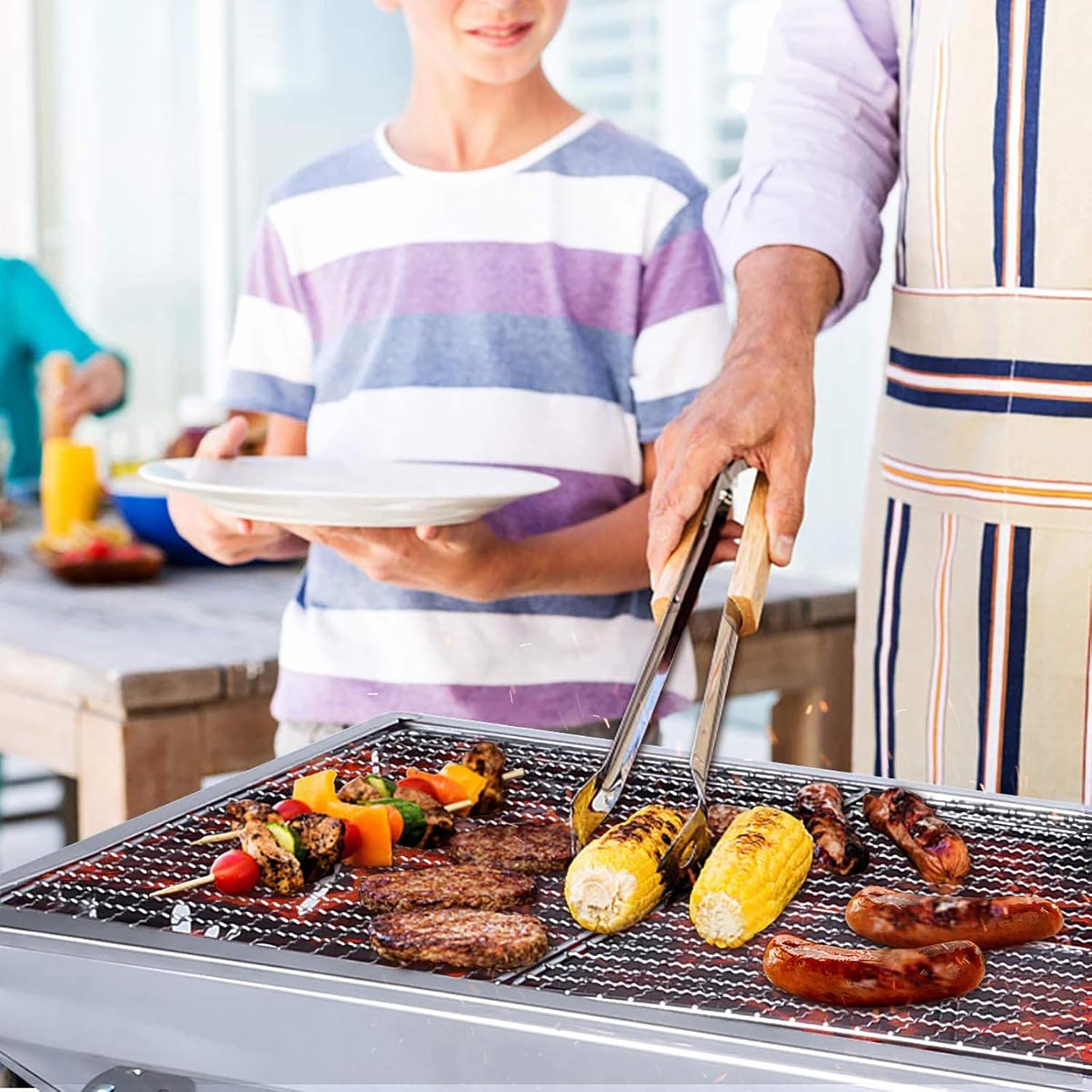 Portable BBQ Charcoal Grill, F - Camp Grill Portable Folding ulasan dan harga