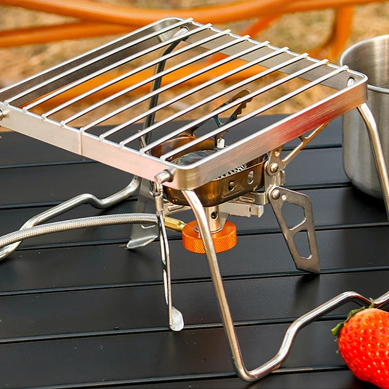 Outdoor Stainless Steel Stove  - Camp Grill Portable Folding ulasan dan harga