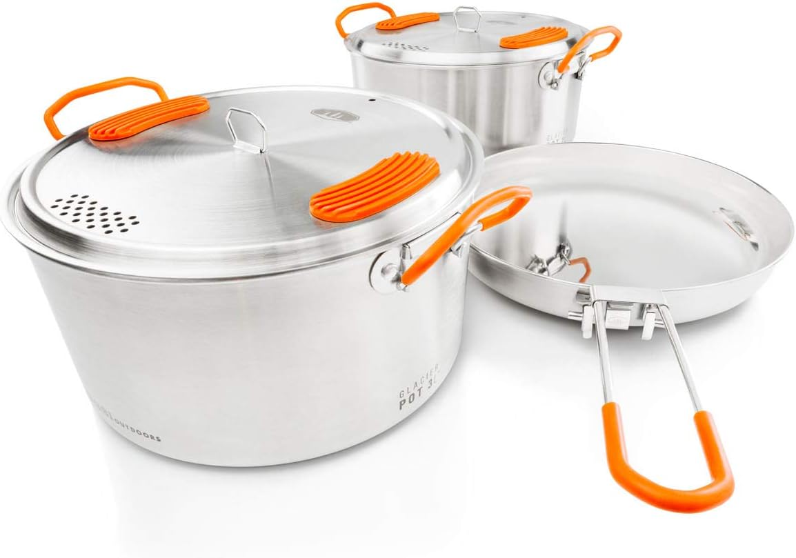 Stainless Steel Camping Cook S - Camping Cooking Pack ulasan dan harga