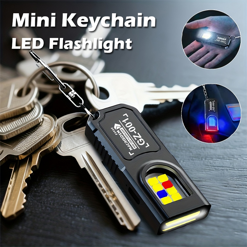 Powerful Mini COB LED Keychain - Camping Cooking Fish ulasan dan harga
