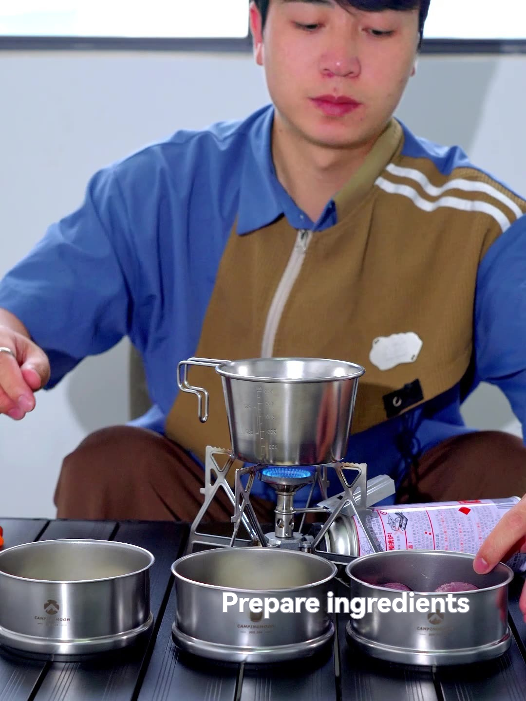 CAMPINGMOON Outdoor Camping Pi - Camping Cooking Utensil Set ulasan dan harga